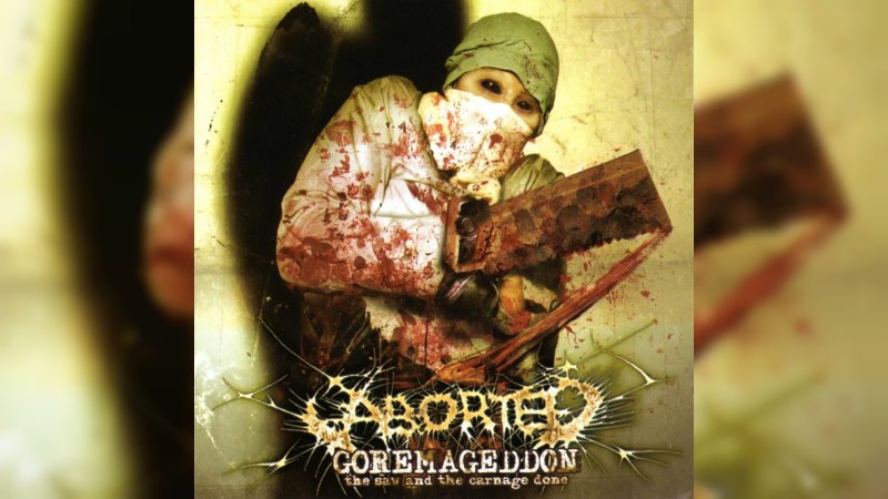 Обкладинка альбому Goremageddon: The Saw and the Carnage Done