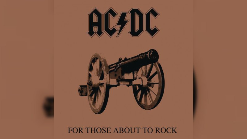 Обложка альбома For Those About to Rock We Salute You