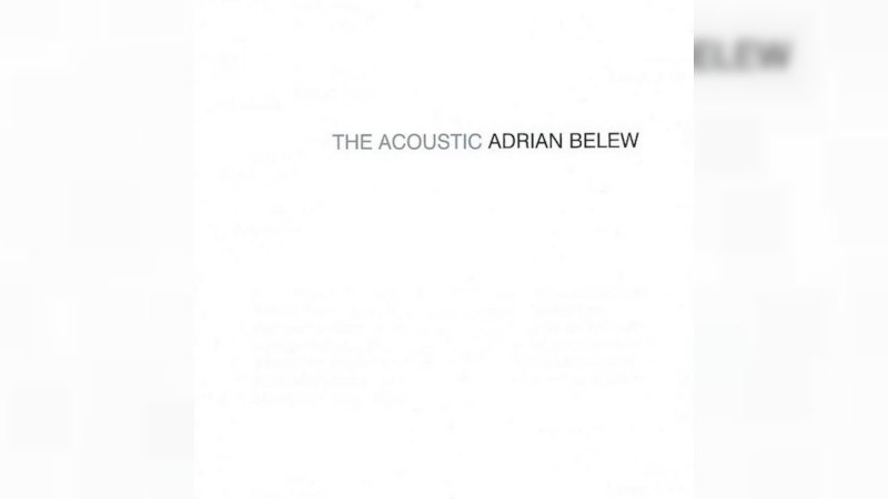 Обложка альбома The Acoustic Adrian Belew