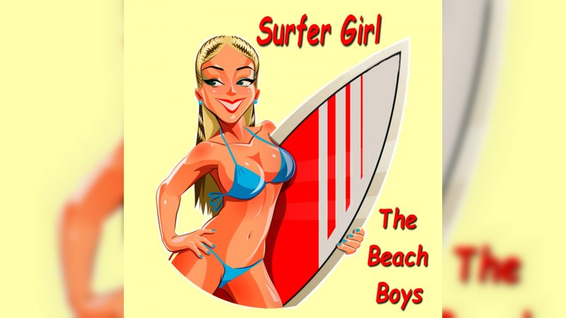 Обложка альбома Surfer Girl