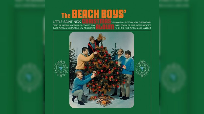 Обложка альбома The Beach Boys' Christmas Album