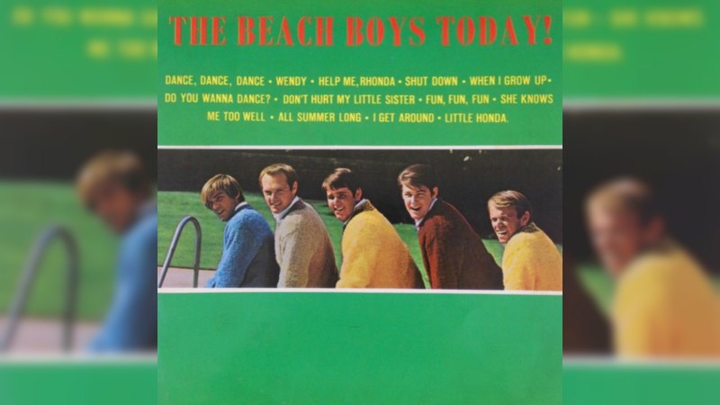 Обложка альбома The Beach Boys Today!