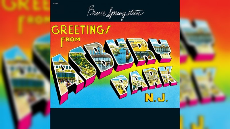 Обложка альбома Greetings from Asbury Park, N.J.