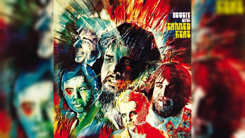 Обкладинка альбому Boogie with Canned Heat