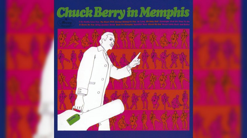 Обкладинка альбому Chuck Berry in Memphis