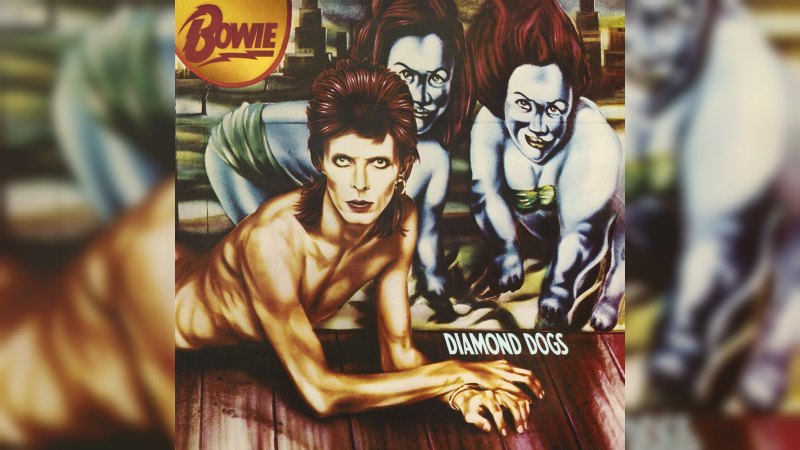 Обложка альбома Diamond Dogs