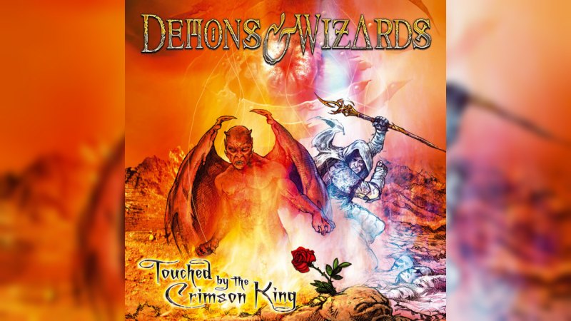 Обкладинка альбому Touched by the Crimson King