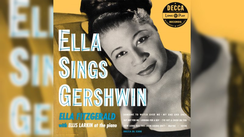 Обложка альбома Ella Sings Gershwin