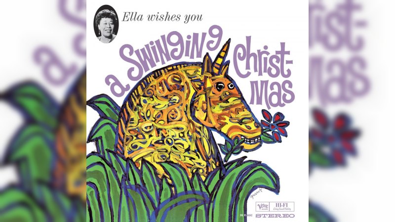 Обложка альбома Ella Wishes You a Swinging Christmas