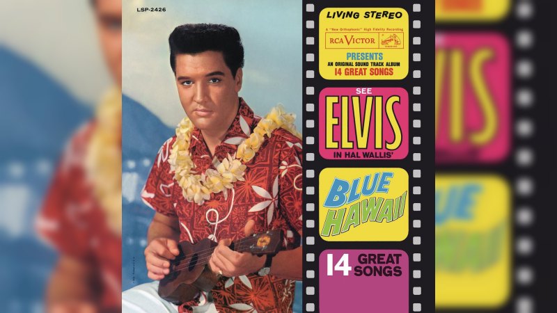 Обложка альбома Blue Hawaii