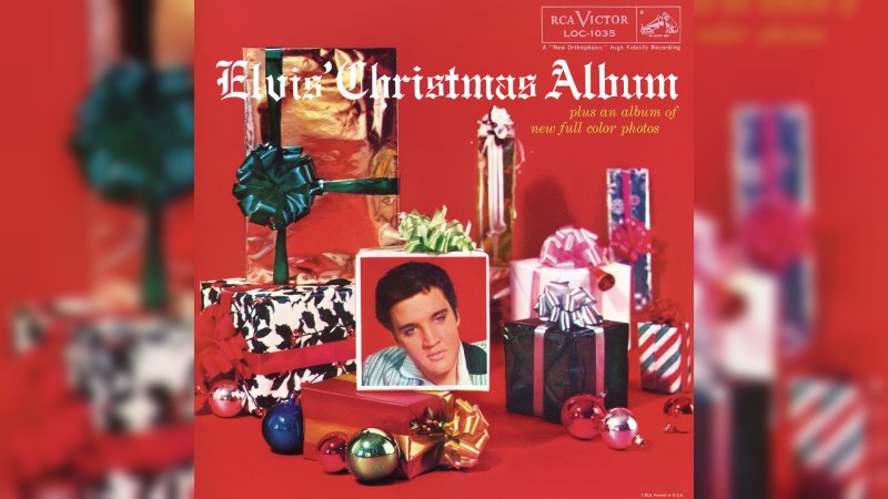 Обложка альбома Elvis' Christmas Album