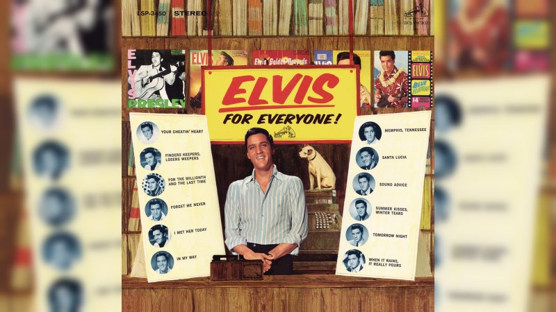 Обложка альбома Elvis for Everyone!