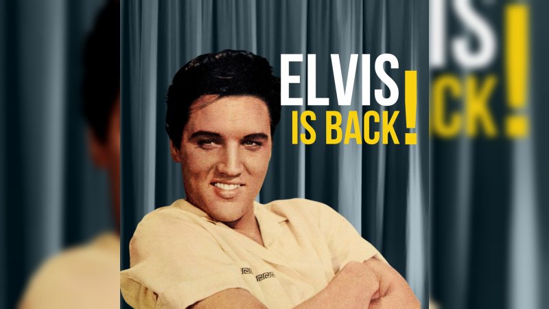 Обложка альбома Elvis Is Back!