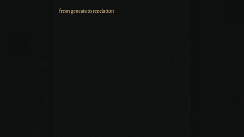 Обложка альбома From Genesis to Revelation