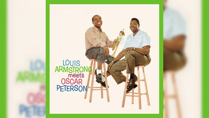 Обложка альбома Louis Armstrong Meets Oscar Peterson