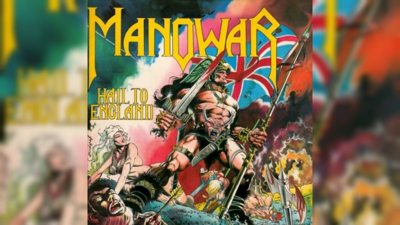 Обкладинка альбому Hail to England