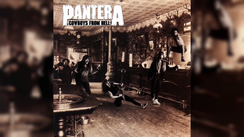 Обкладинка альбому Cowboys from Hell