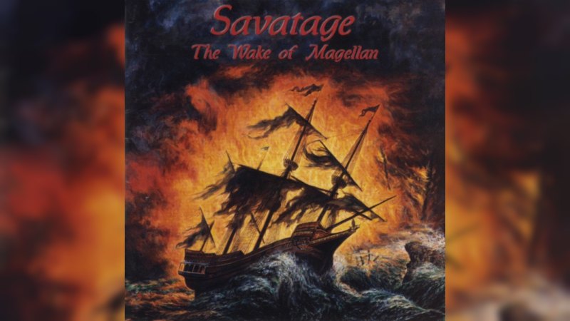 Обкладинка альбому The Wake of Magellan