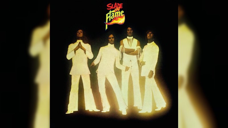 Обкладинка альбому Slade in Flame