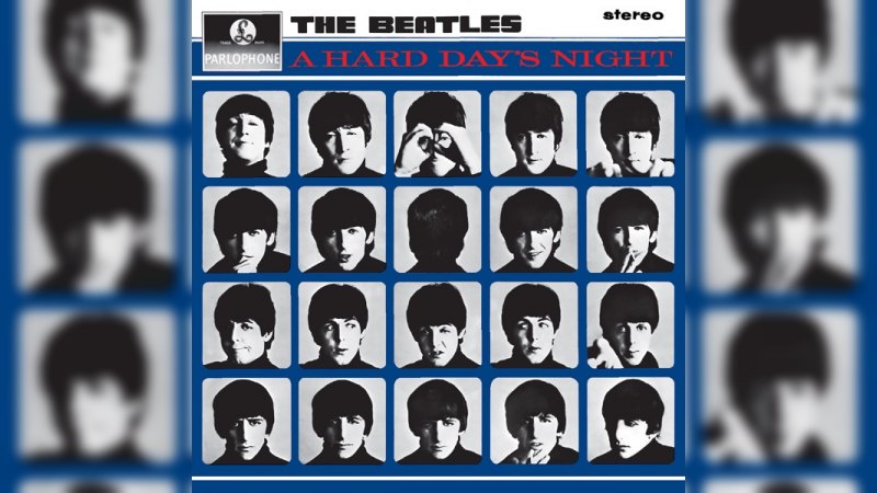 Обложка альбома A Hard Day's Night