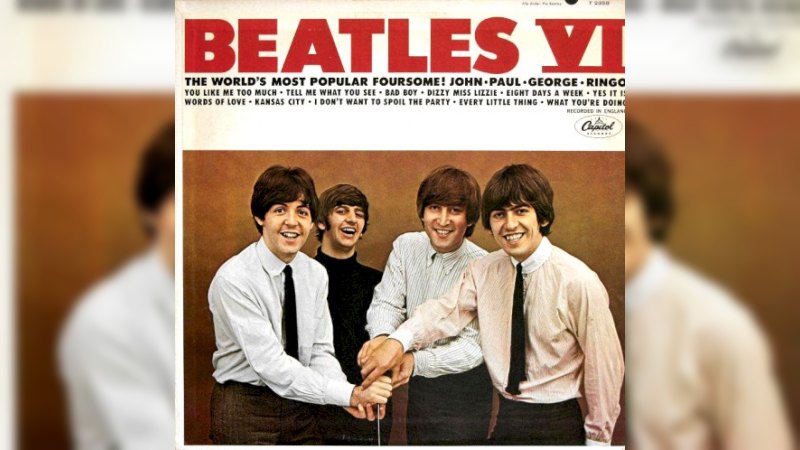 Обложка альбома Beatles VI