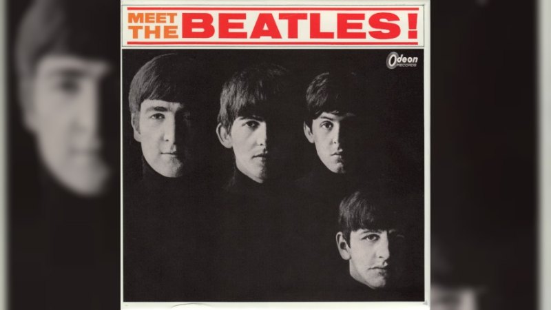 Обложка альбома Meet the Beatles!