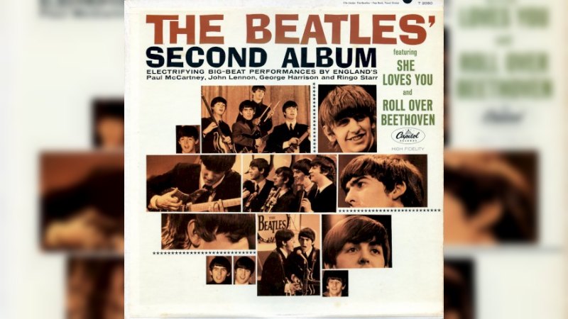 Обложка альбома The Beatles' Second Album