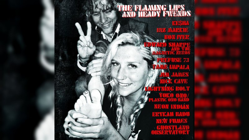 Обкладинка альбому The Flaming Lips and Heady Fwends