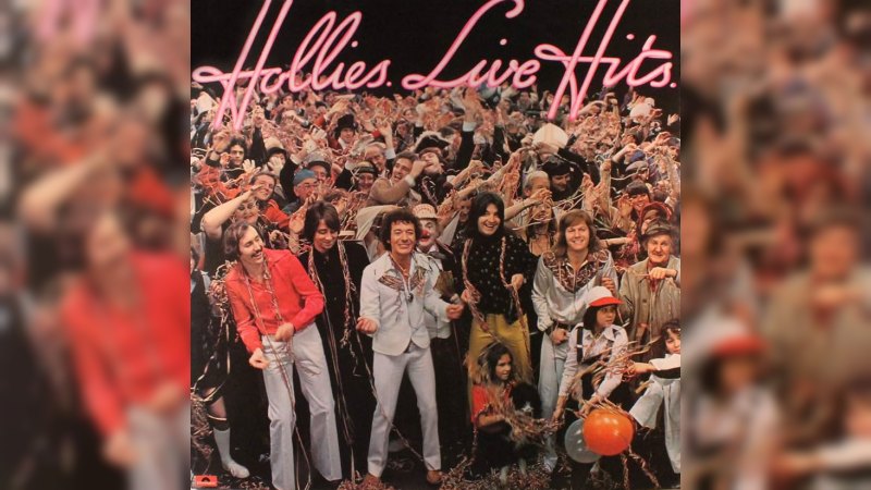 Обложка альбома Hollies Live Hits