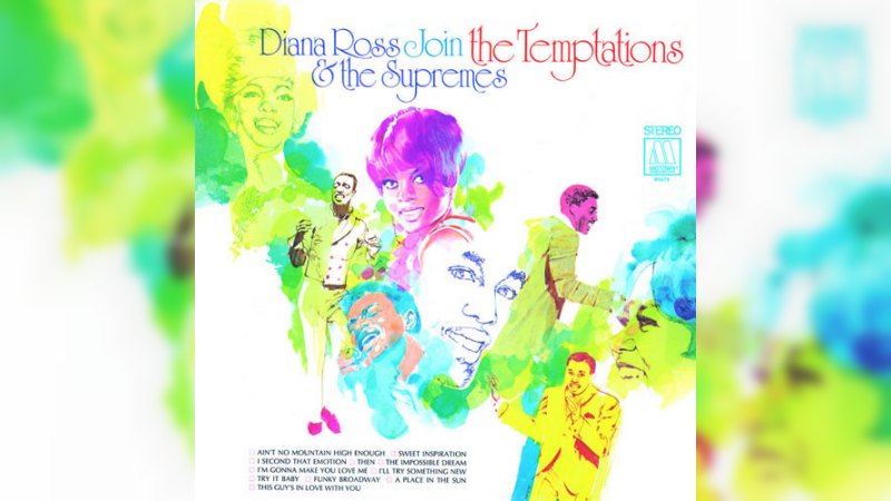 Обкладинка альбому Diana Ross & the Supremes Join The Temptations