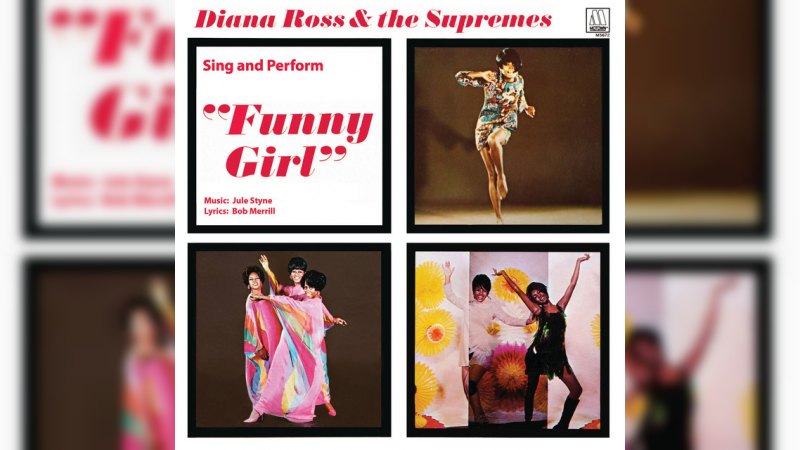 Обкладинка альбому Diana Ross & the Supremes Sing and Perform "Funny Girl"