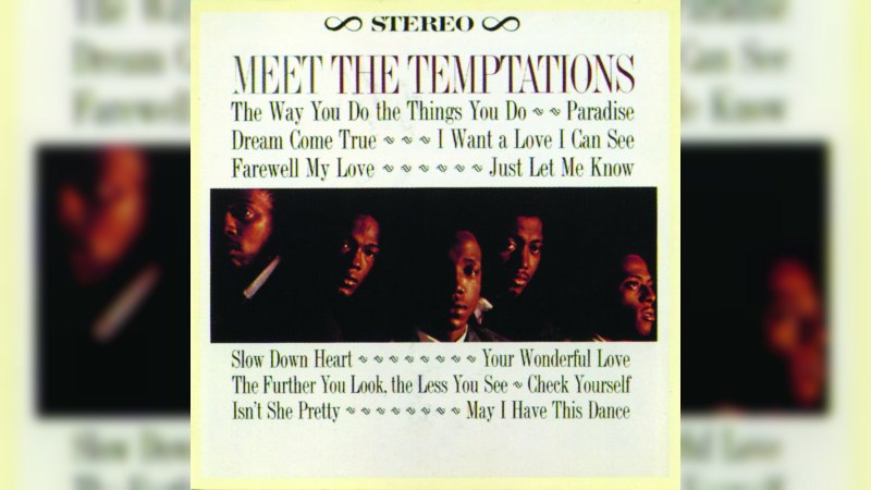 Обкладинка альбому Meet the Temptations