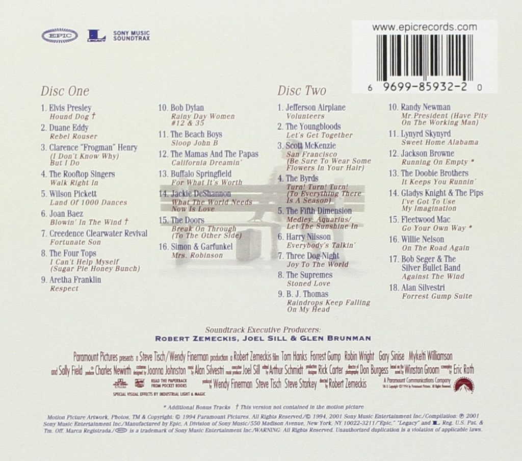 Original Soundtrack – Forrest Gump