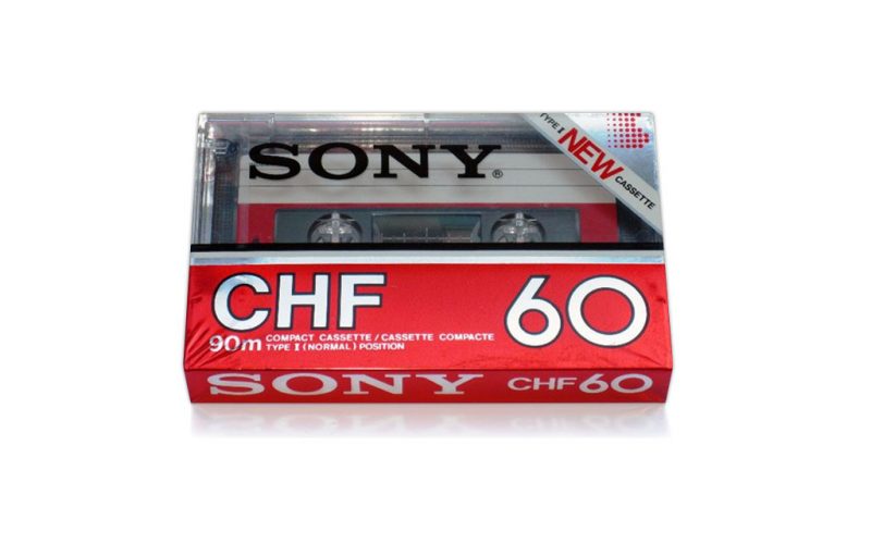 Самые дорогие аудиокассеты Sony